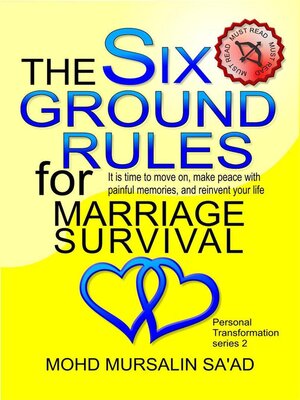 cover image of The Six Ground Rules for Marriage Survival